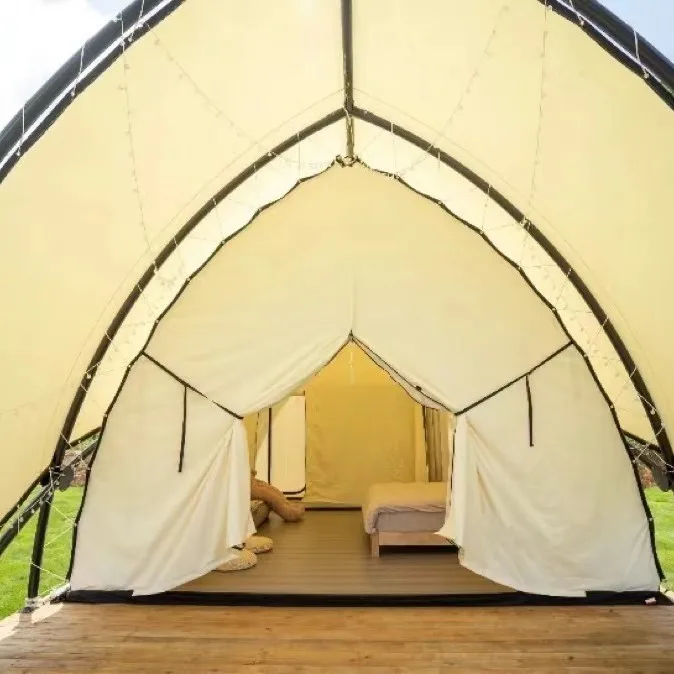 الإقامة المنزلية قاعدة التخييم المراعي منتجع المناظر الطبيعية الخلابة منطقة مزرعة البرية الفاخرة، خيمة الفندق