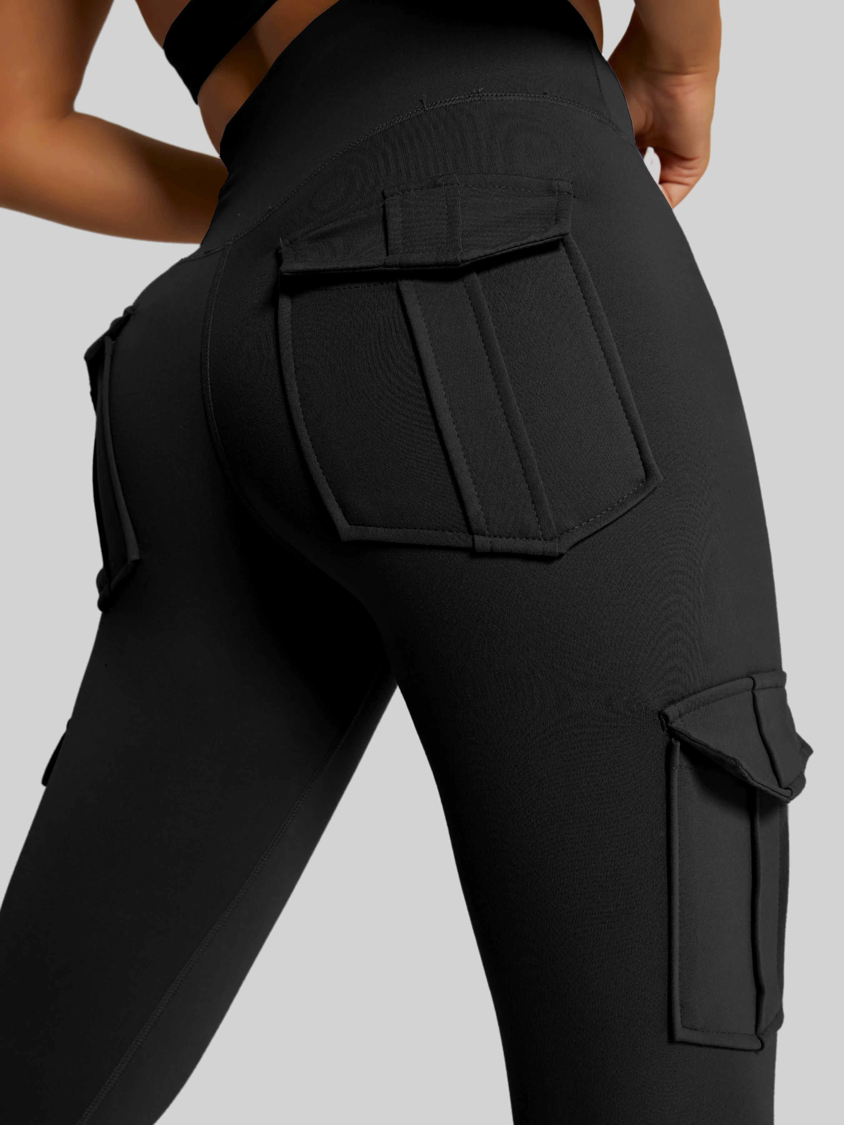 2-Pack Impact Leggings for Women 4 Way Stretch High Waist Tummy Control Yoga Pants Fitness Woman Gym Clothing Drop Shipping