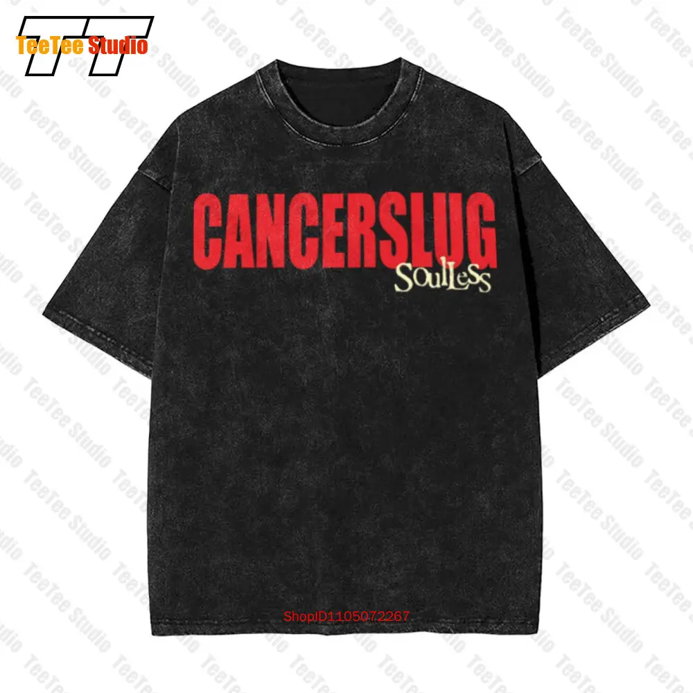 

Новая винтажная футболка большого размера Dtg Cancerslug Soulless, размер 8RDD