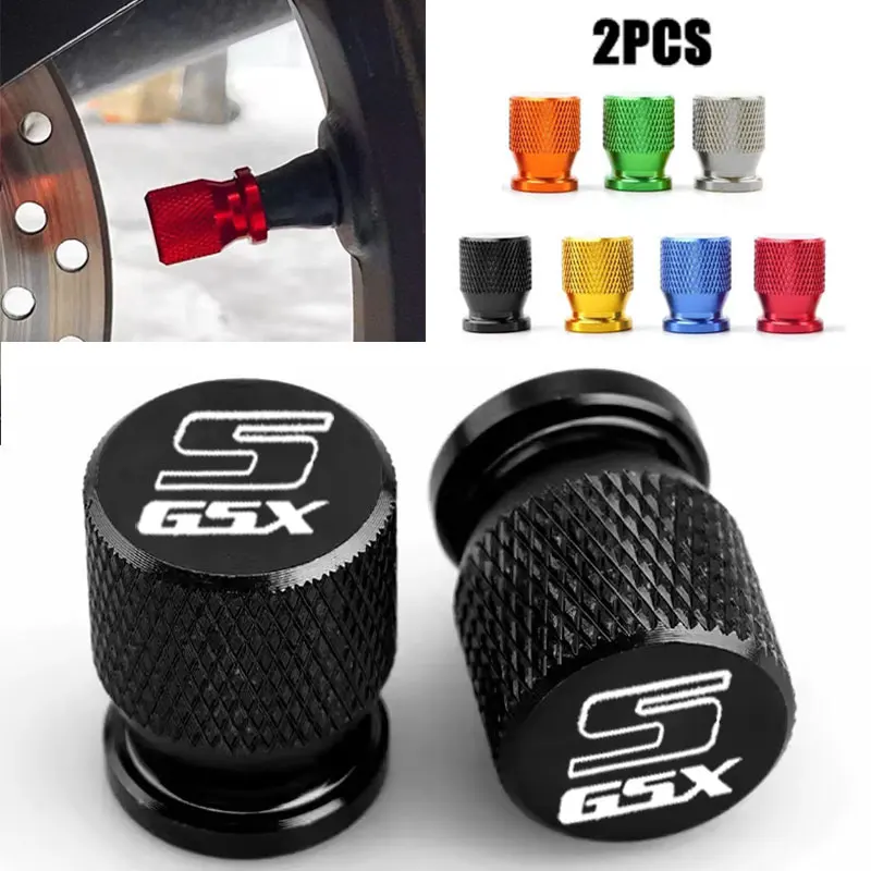 Motorcycle Accessories Tire Valve Caps Stem Cover Plug For SUZUKI GSXS 750 950 1000 GT 1000GT GSX-S GSXS750 GSXS950 GSXS1000