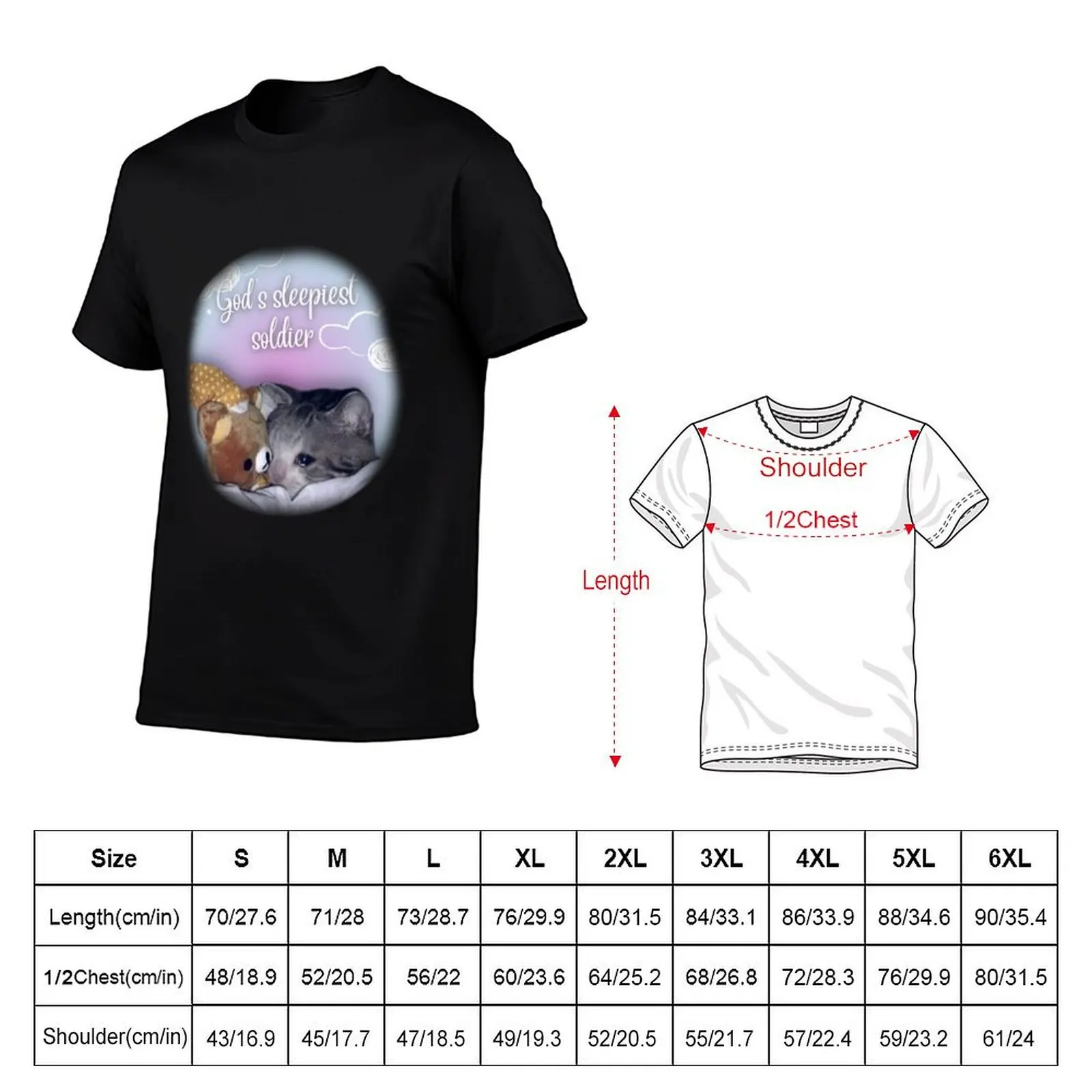 Copy of EEPY SLEEPY CAT T-ShirtT-Shirt designer shirts graphic shirts mens graphic t-shirts anime