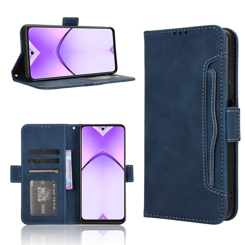 Separate type many Card Slot Wallet Cover For OPPO A40M 4G CPH2669 Flip Leather Shockproof Phone Case For  OPPO A40 A40M 4G