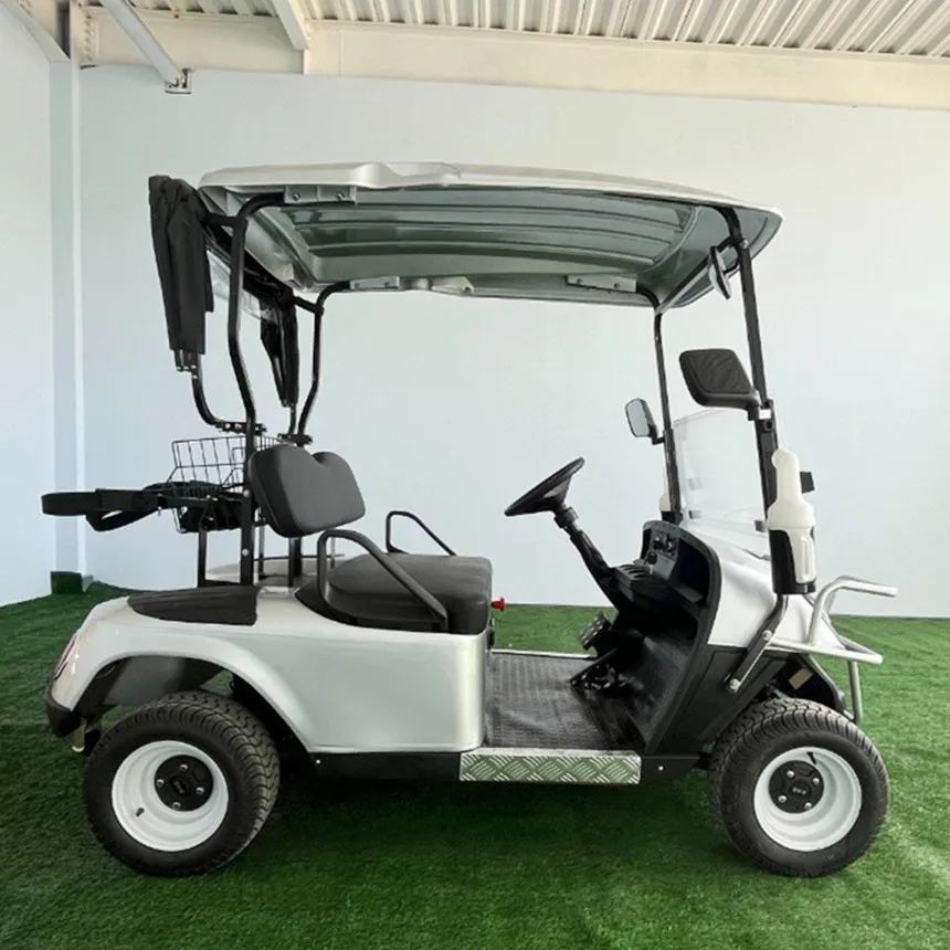 High Speed 6/2+4 Seater Electric Street Legal Golf Cart 60V Lithium Battery All-Terrain Off-Road Golf Cart Golf Cart Model A