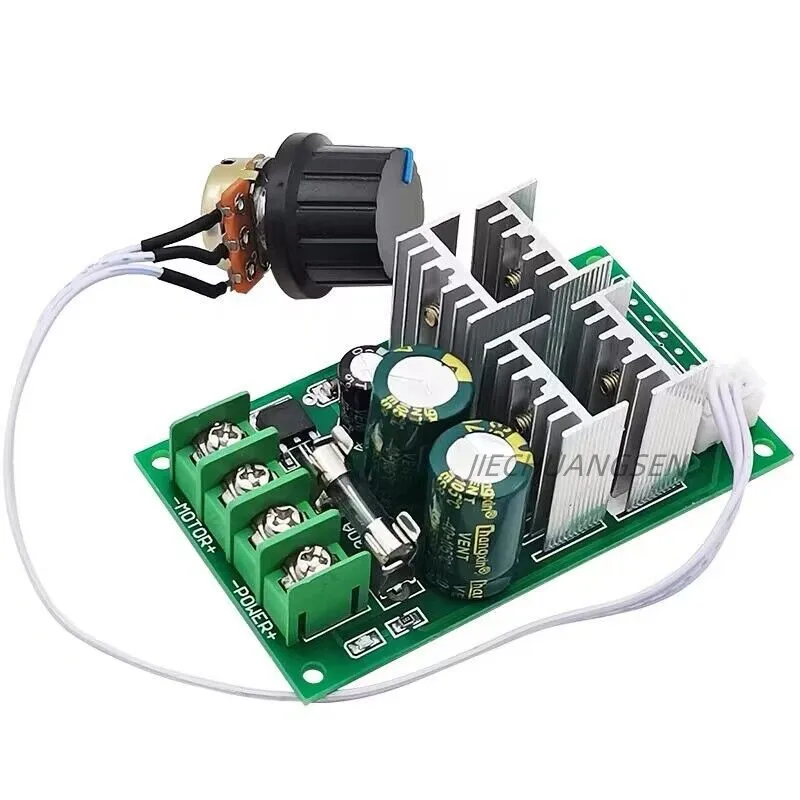 30A PLC Analog Quantity 0-5V SCM Control PWM DC Motor Speed Regulator Speed Controller 6V 12V 24V 36V 48V