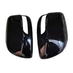 For Toyota Land Cruiser 150 Prado LC150 FJ150 2010-2018 Black Color Side Mirror Overlay Cover Chrome Car-Styling Accessories