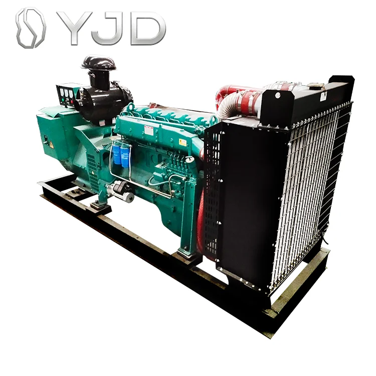 Standby Power 200 kw Generator 250kva diesel Generator Open  Type for Low Consumption
