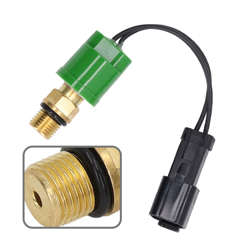 Brass Pressure Switch Model 332 J0669 for JCB Loaders and for 4cx Excavators Low Pressure Monitoring Replacement Part