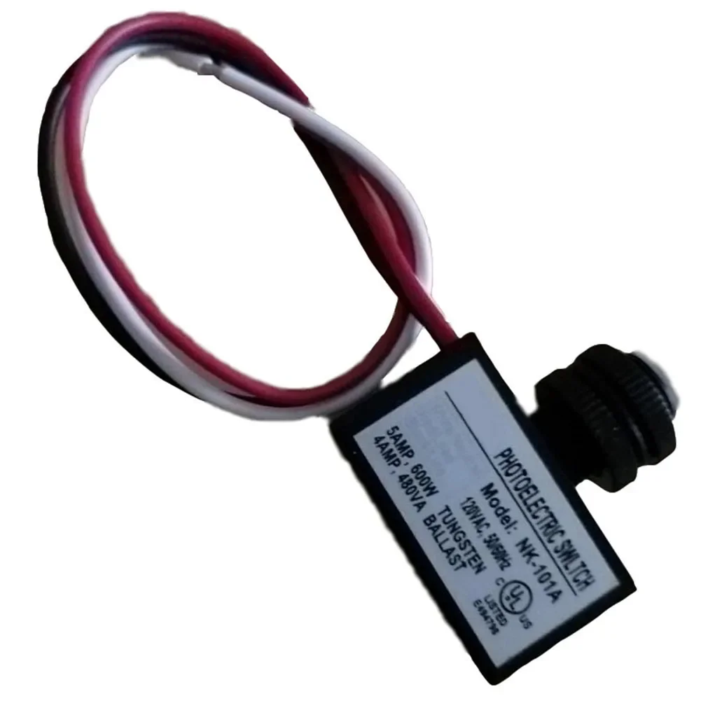 Temperature Compensated Light Controller Photocell Light Controller Photoelectric Switch 20-120s Delay -40 C 70 C