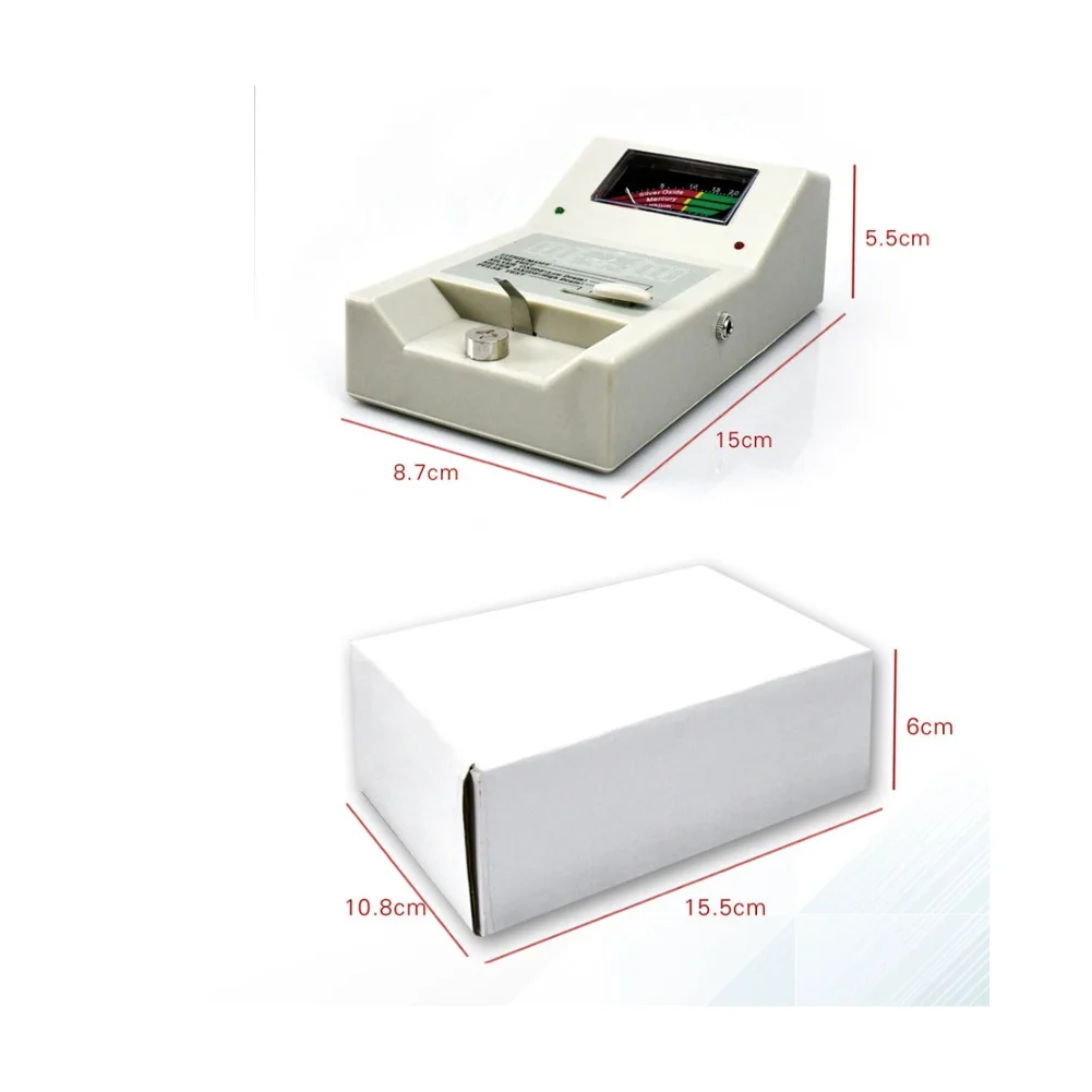Quartz Watch Battery Tester with Testing Technology for Accurate Battery Status Measurement Without Disassembly