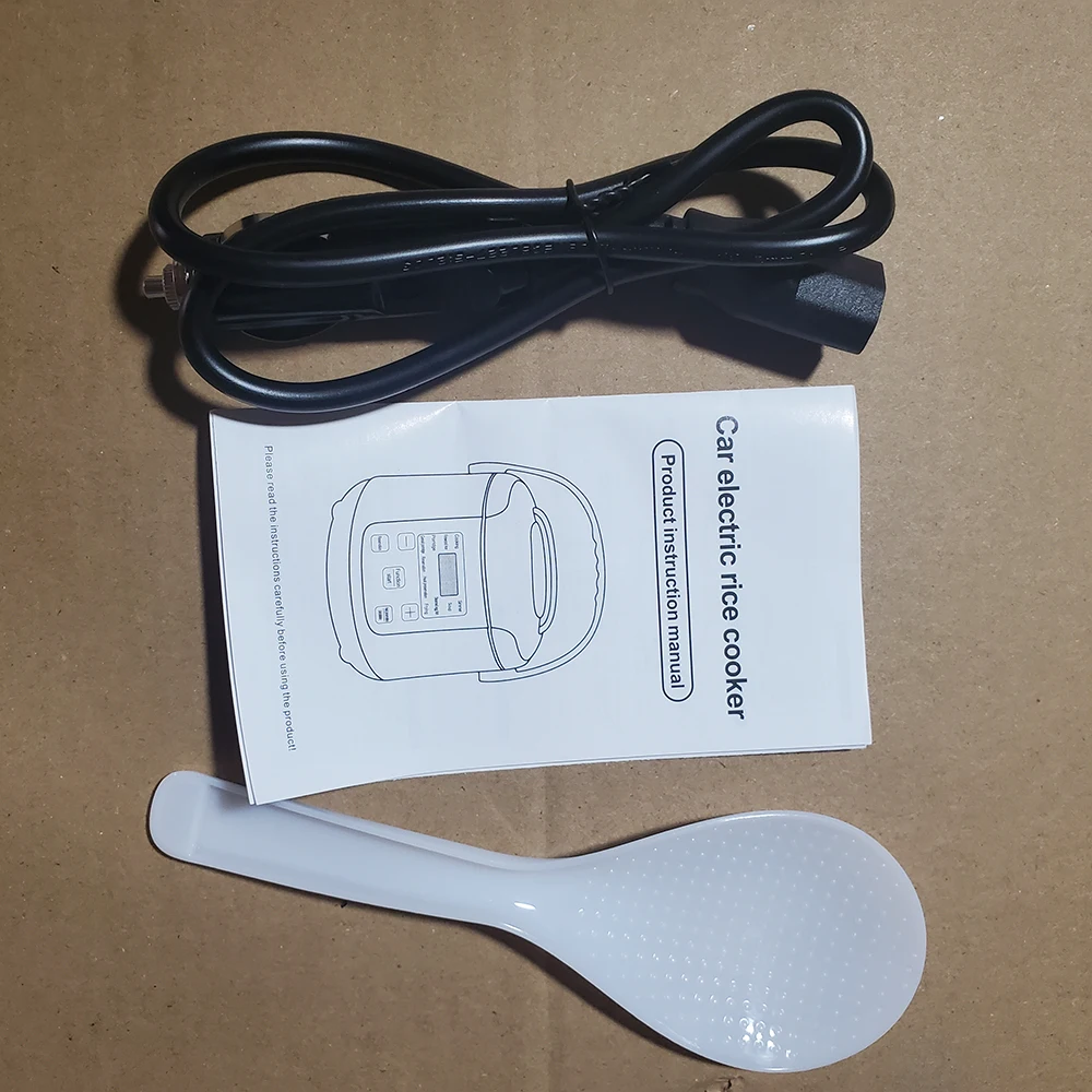 Мини рисоварка 12 В 24 В 220 В автомобильный Грузовик машина для приготовления супа каши Пароварка пищи электрическая машина рисоварка 2 л