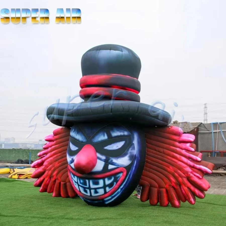 Modèle de joker gonflable de décoration de festival gonflable en gros pour la fête