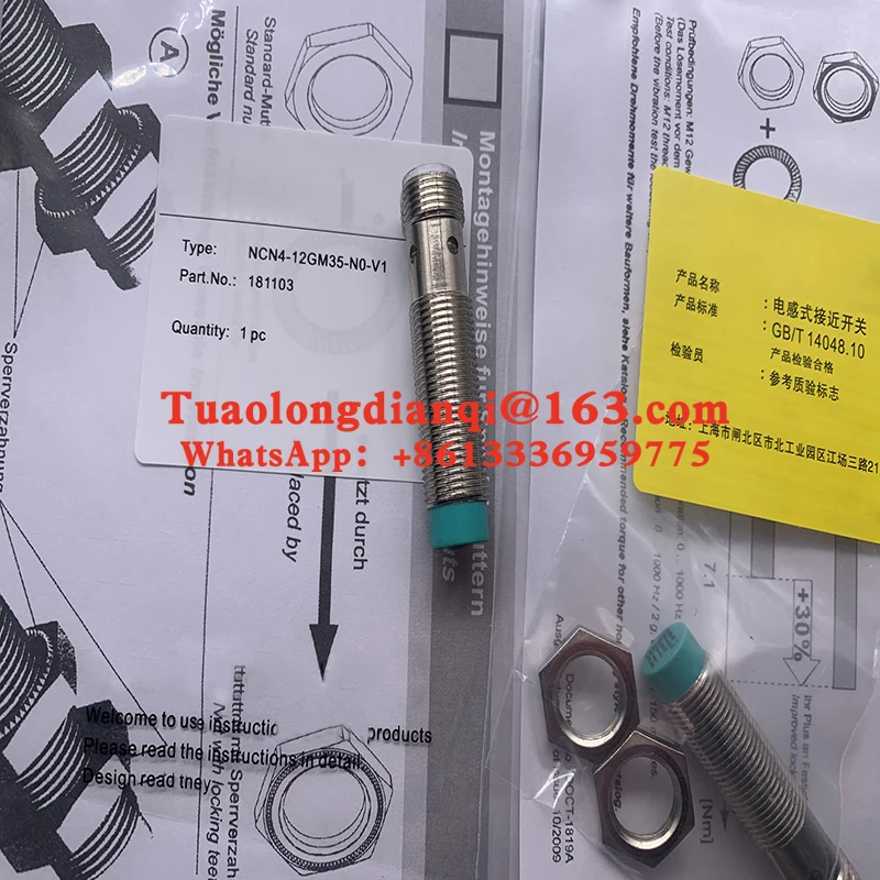 NCN4-12GM35-NO-V1 NCN4-12GM35-N0-V1 100% new original inductive proximity sensor in stock