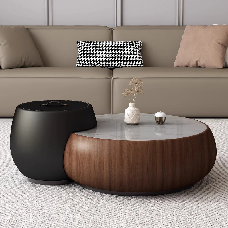 Storage Italian Coffee Table Designer Japanese Nordic Poker Coffee Table Decor Nesting Meubles Maison Living Room Furniture