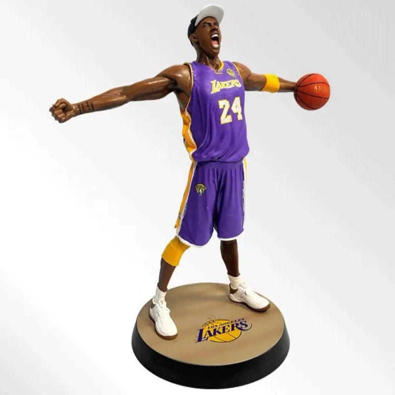 2024 Hot NBA Basketball Star Kobe Figure Model Black Mamba Roars Kobe Doll Model Movable Doll Decoration Surprise Gift