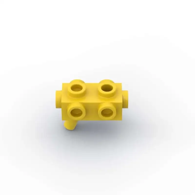 MOC 10 SZT. Klocki Części 15071 Sześciościenne Klocki w Kształcie Pistoletu Kompatybilne z Klockami Konstrukcyjnymi Rekwizyt Puzzle DIY Zabawki Prezent Urodzinowy dla Dzieci