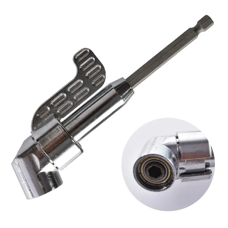 105 Degree Right Angle Drill Adapter Flexible Shaft Extension Bit for Screwdriver Hand Tools Magnetic Bit Socket Power Drill