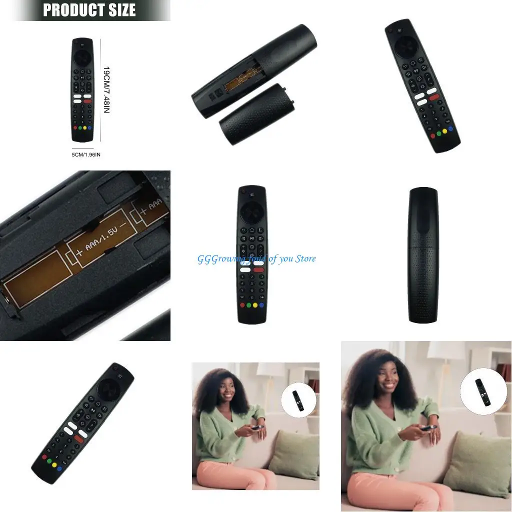 

H9EB Universal Replacement Remote Control For TS8187R-11 TS8187R-3 Quick Model Matching Plastic Design