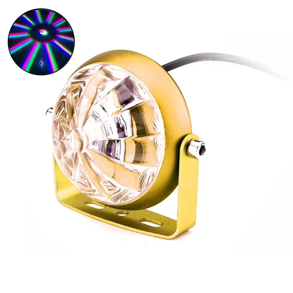 

DC 12-24V LED Flashing Chassis Tail Light Multi-Color High-Power Truck Laser Spotlight Anti Fog Weatherproof