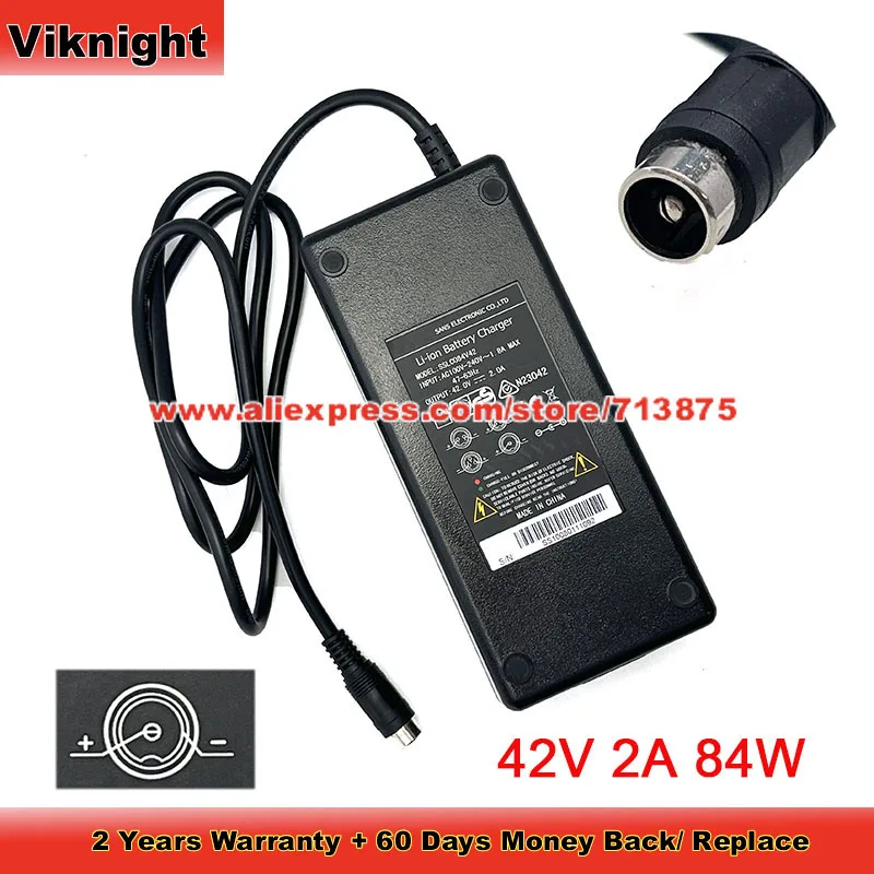 

Genuine SSLC084V42 84W AC Adapter Charger for Sans 42V 2A AC Adapter Round with 1 Pin7 Makadam Power Supply SSLC084V42J