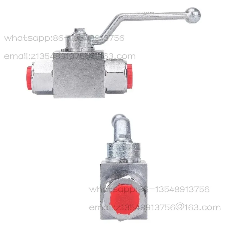 Carbon Steel Hydraulic High Pressure Ball Valve Nitrile Acetal Sealing 315 Bar MWP Suitable for Harsh Conditions
