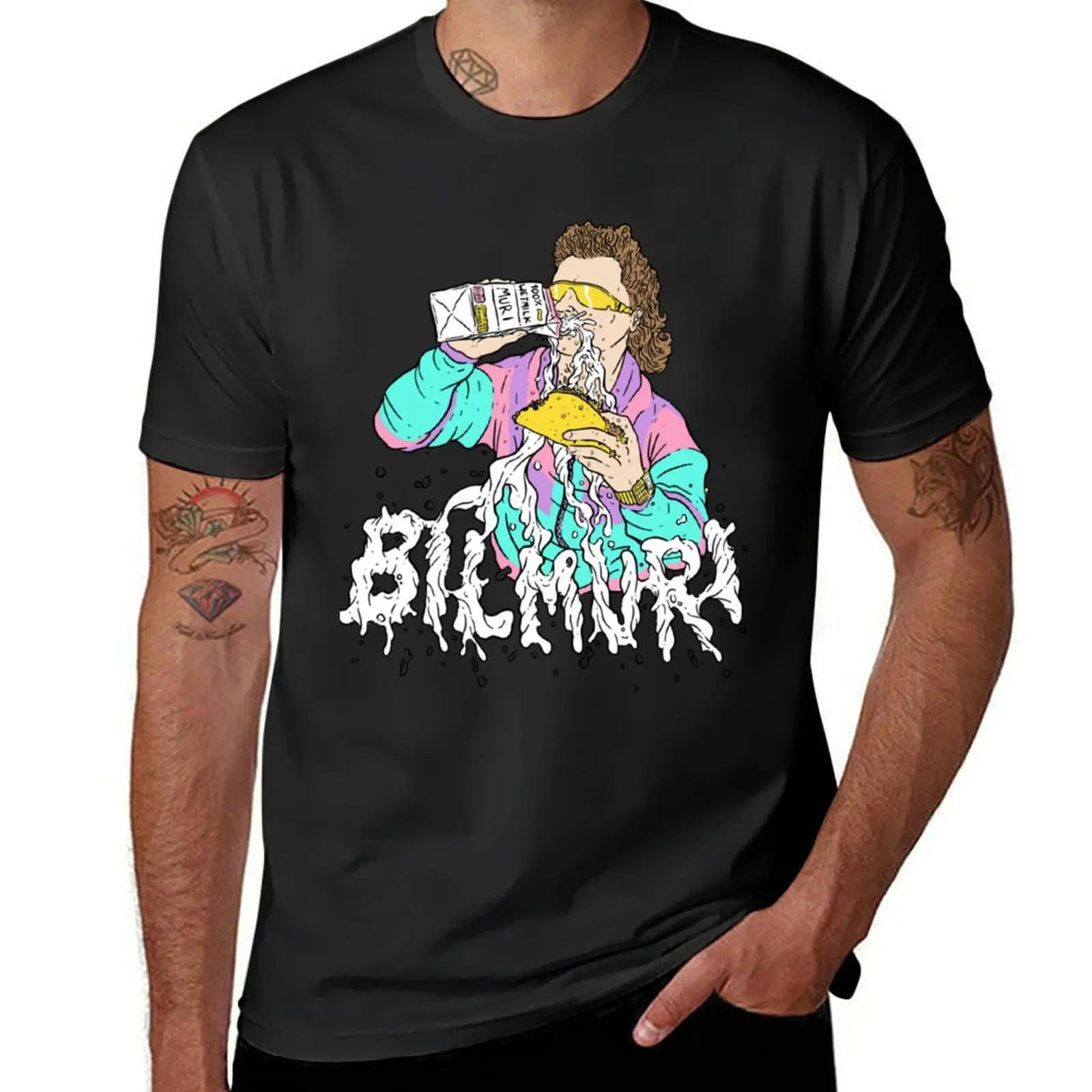 Bilmuri Merch Wet Milk T-Shirt kawaii clothes funnys plain t shirts men