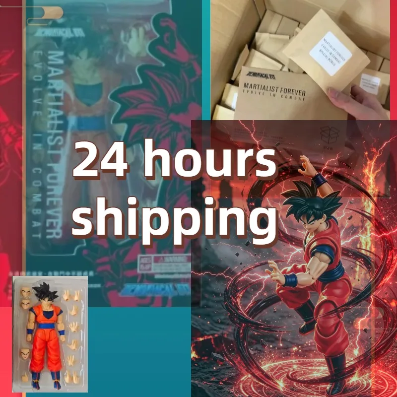 Expédition en 24h Demoniacal Fit Martialist Forever Evolve In Combat Figurine articulée Goku DBZ à l'échelle 1/12 Cadeau de collection