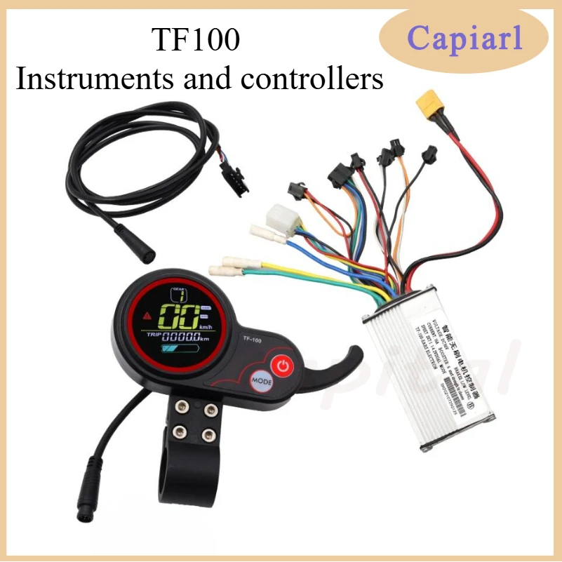 For Electric scooter accessories TF100 5pin 6pin dashboard controller folding car throttle handlebar display