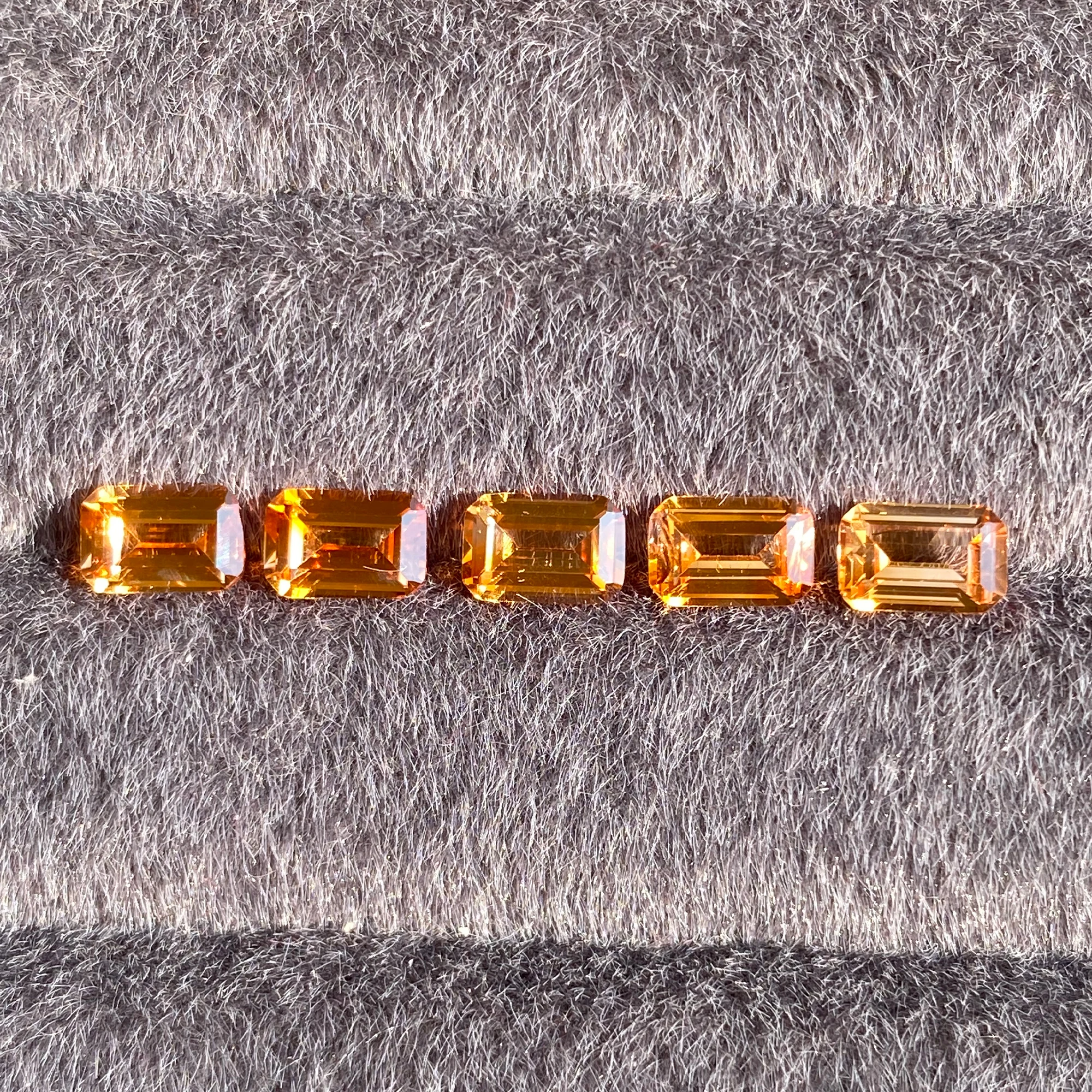 Eme jewe مختبر نمت الياقوت البرتقالي الزمرد قطع الأحجار الكريمة للسحر مواد صنع المجوهرات المتقدمة DIY بها بنفسك مع شهادة