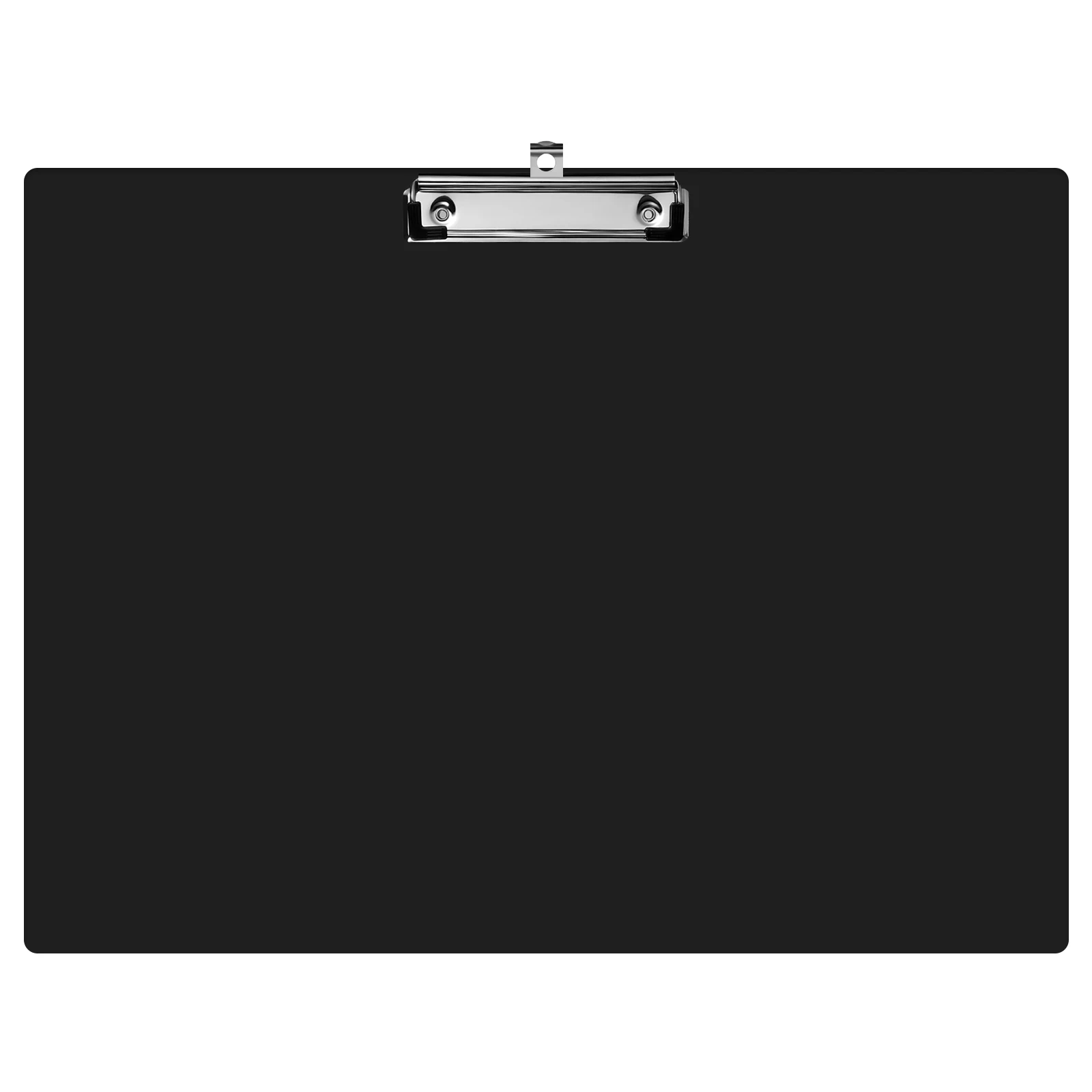 

Clipboard Horizontal Clip Board for Office School Artist Folder Black Lightweight Strong No Edge Easy Ergonomic Home