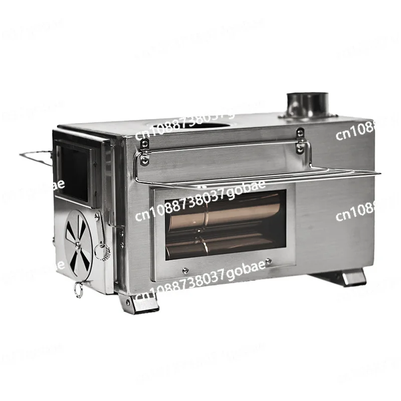 

Портативная уличная дровяная печь из нержавеющей стали для кемпинга и пикников