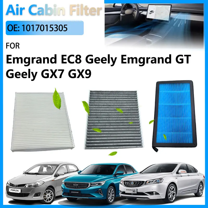 1017015305 HEPA Air Conditioning Cabin Filter For Emgrand EC8 Geely Emgrand GT Vision GC7 GX7 Englon SX7 GX9 Parts 1017015305