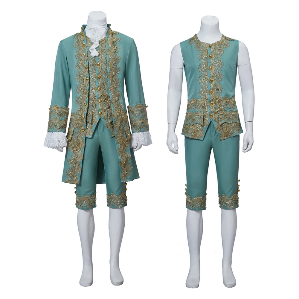 

Men's 18th Century British Gentleman Costume Medieval Royal Court Rococo Tailcoat Suits Victorian Renaissance Tudor Outfits