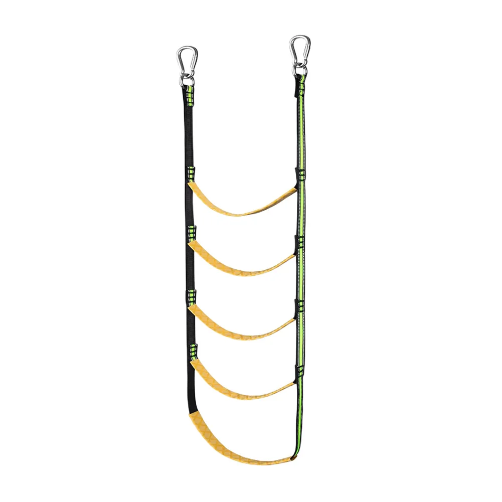 3/4/5 Step Boat Rope Ladder Stretchable Assist Boat Folding Ladder Yacht Rope Ladder for Sailboat Kayak Canoe for Sailboat Yacht