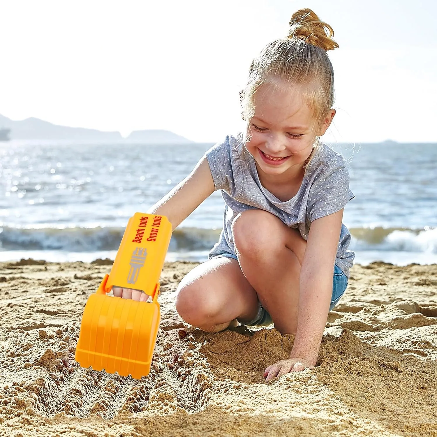 Zabawki plażowe koparka do piaskownicy ogrodowej na plaży zabawki na podwórku dla dzieci łopaty do piasku dla dzieci