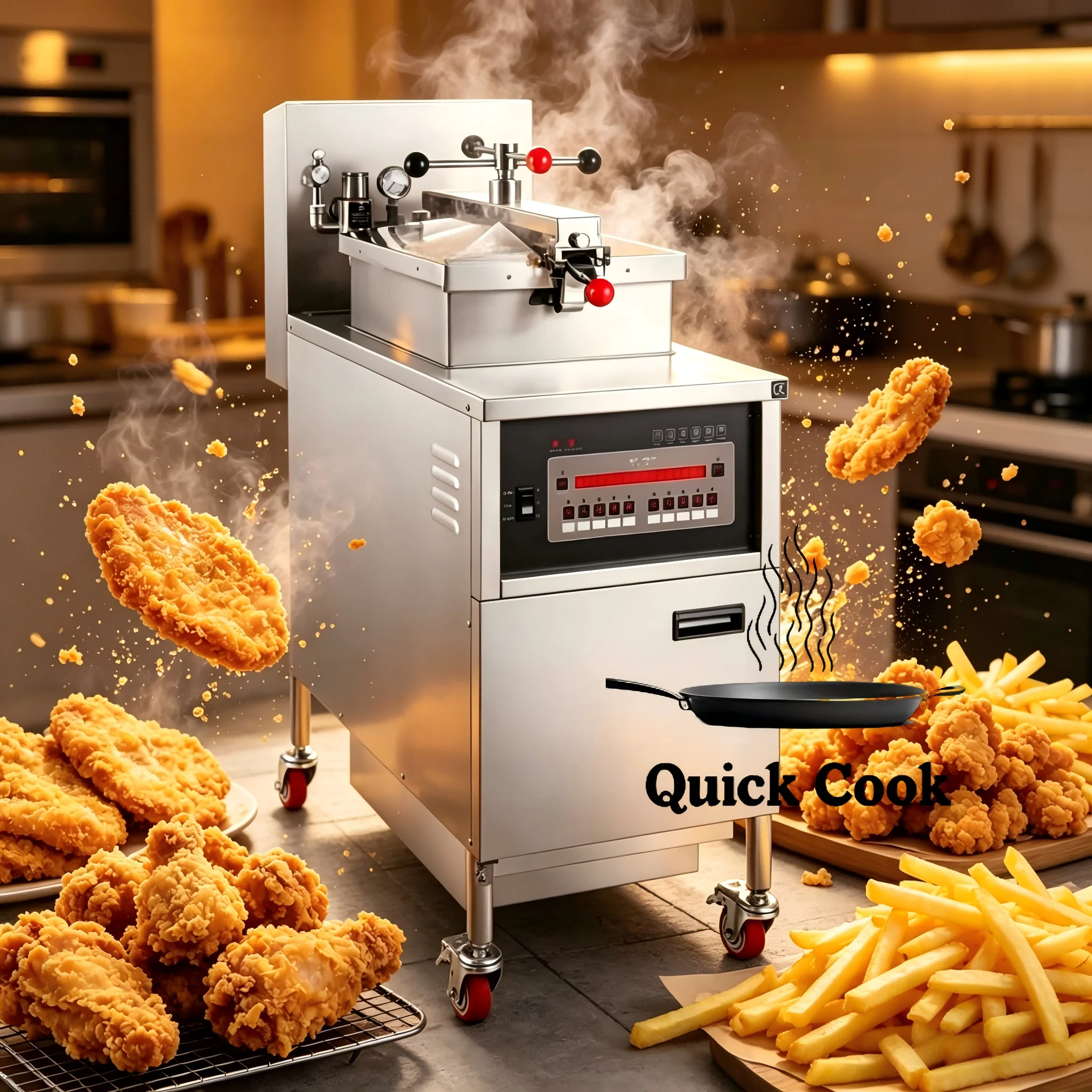 Commercial Deep Electric  Henny Penny Broaster Pressure Fryer Broaster Chicken Fryer For Sale