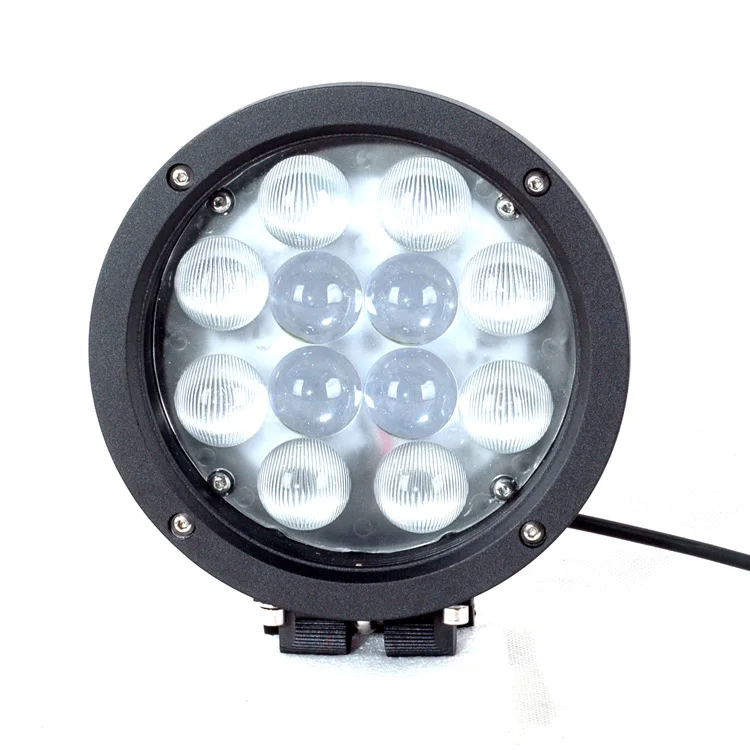 7 pollici 60W Led Work Light Spot Driving Lighting 6000K fendinebbia SUV ATV 4x4 illuminazione per Barra led 4x4 Off Road IP67