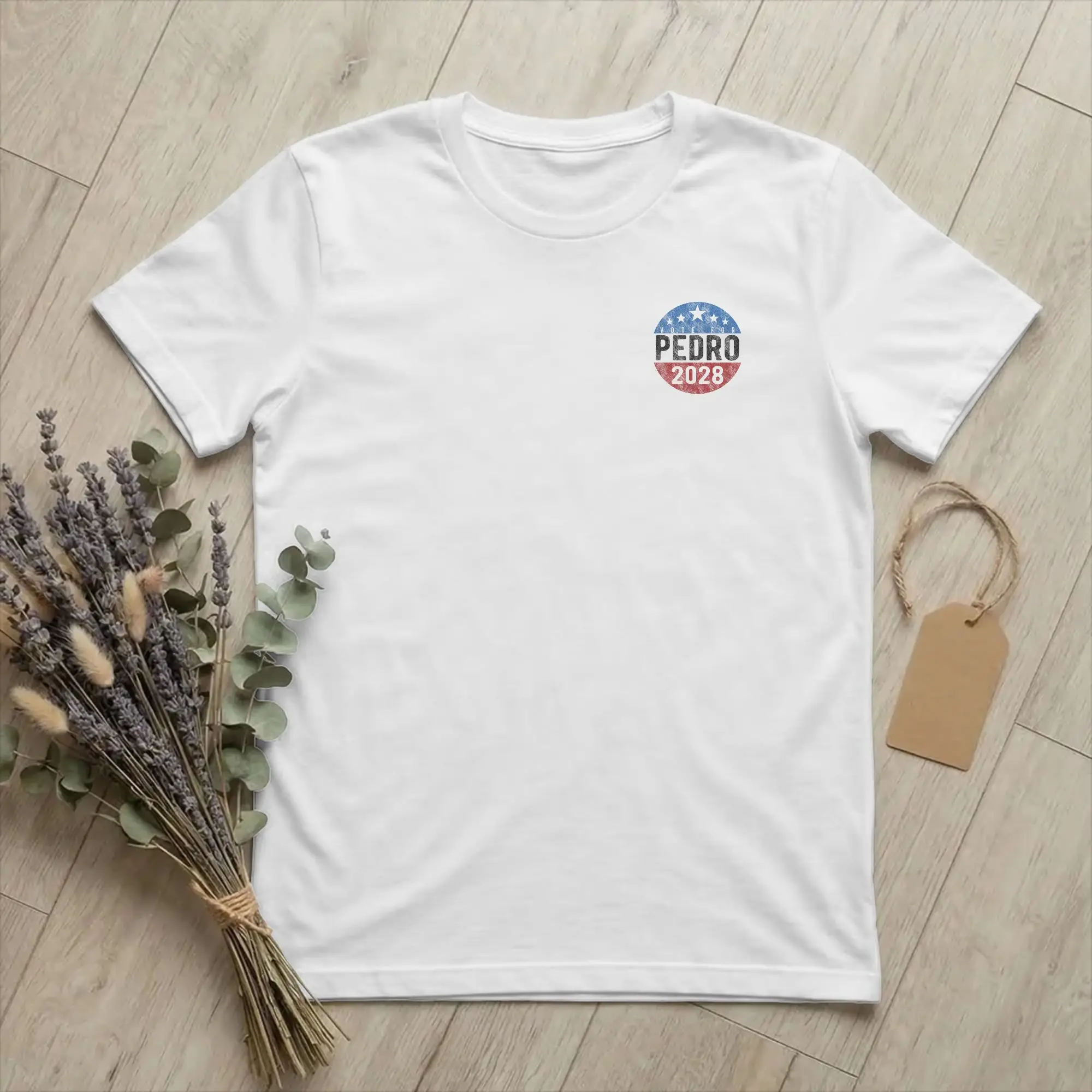 Men's T-Shirt Napoleons Vote for Pedro Dynamites Pure Cotton Tee Shirt Short Sleeve 2028 Funny T Shirt Round Neck Graphic Print