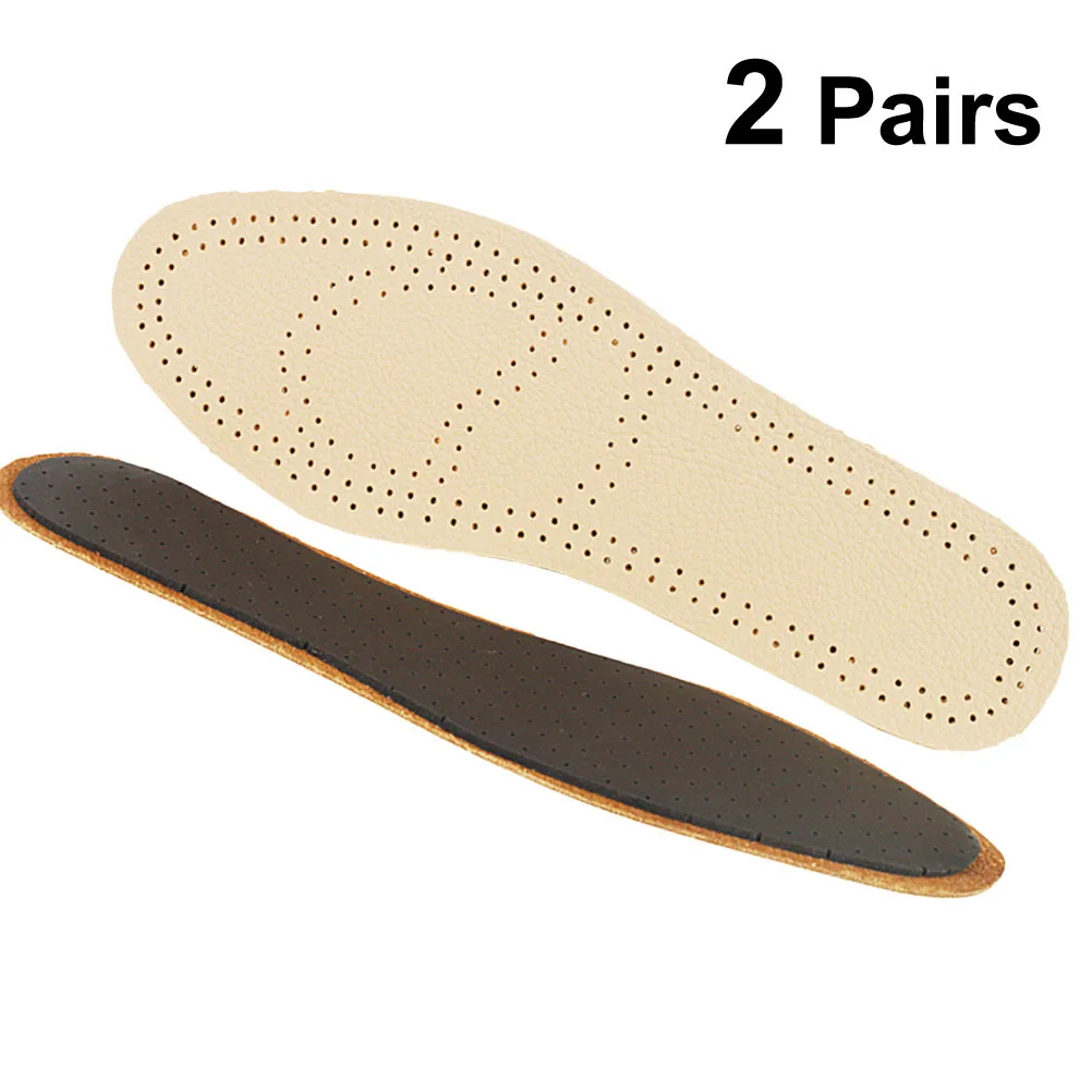 2 pezzi 45-46 scarpe sportive in pelle bovina cuscinetti per scarpe traspiranti cuscinetti solette sportive solette per la cura del piede strumento