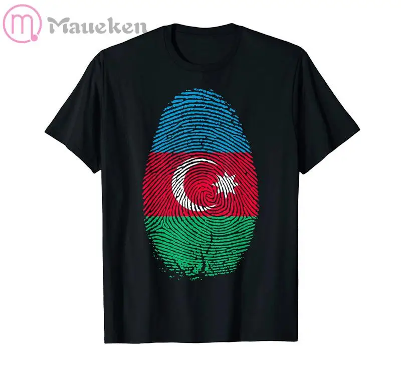 2025 Azerbaijan Azerbaijani men t shirts nation team tshirt 100% cotton t-shirt clothing tees country flags AZE