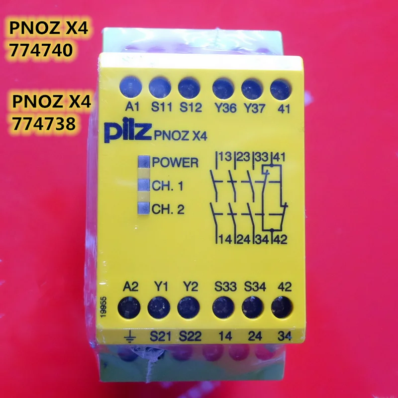 

Реле безопасности Pilz PNOZ X4 24 В постоянного тока, номер заказа 774730/774738