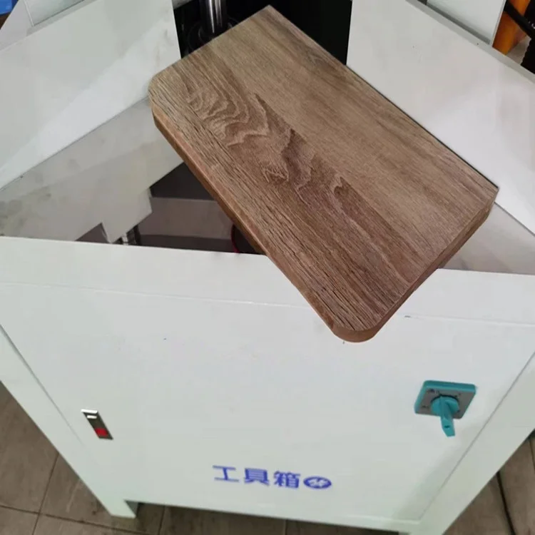 Table Ecological Chipboard Angle Milling Woodworking Round Cornering Machine Grinding Machine view 5