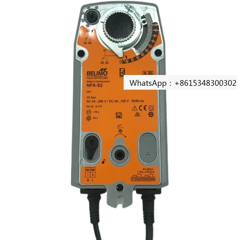 BELIMO PULIMOU SFA-S2 Switch LF24-S قابل للتعديل NFA-S2 الربيع العودة صمام الهواء المحرك #1