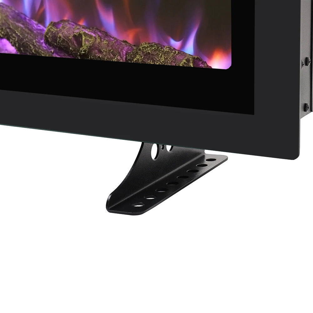 كارسكي الجديد ®   مدفأة كهربائية LED لهب الجدار الموقد 1800 واط المواقد الكهربائية التحكم عن بعد IF-1350TCL-GM 50 بوصة