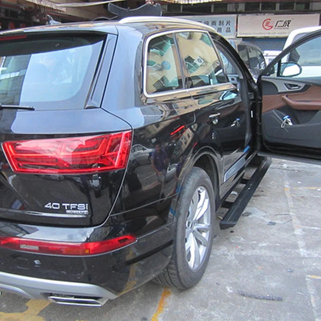 High performance waterproof and rust proof motor powered steps for audi Q5 Q5L Electric side steps running boards auto parts