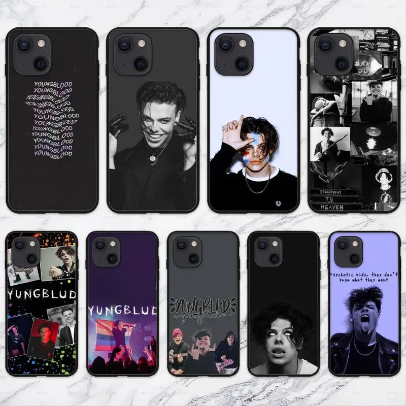 Rock Yungbluds  Phone Case For iPhone 11 12 Mini 13 14 Pro XS Max X 8 7 6s Plus 5 SE XR Shell