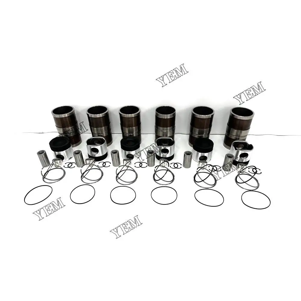 

New QSL9 Overhaul Kit With Cylinder Liner Piston Ring For Cummins Excavator diesel parts