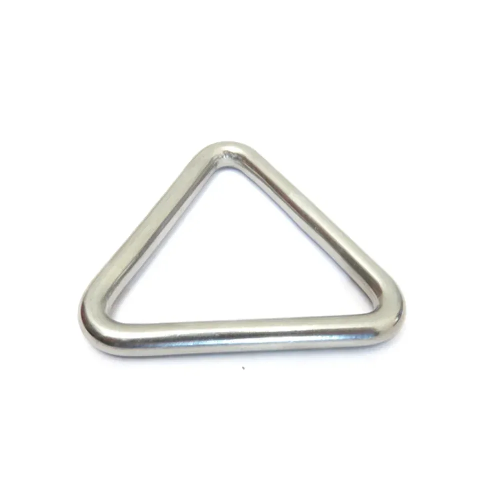 Steel Triangle Hook Triangle Hook 37g 6 50mm 1pc 316 Stainless Steel Triangle Hook Carabiner BCDAccessories Diving Equipment