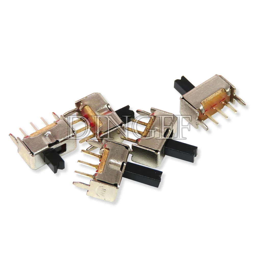 20pcs Toggle switch SK12D07VG 2/3/4/5/6mm SS12D07VG3 SK12D07VG4 stents Small toggle switch high Miniature Slide Switch Side Knob