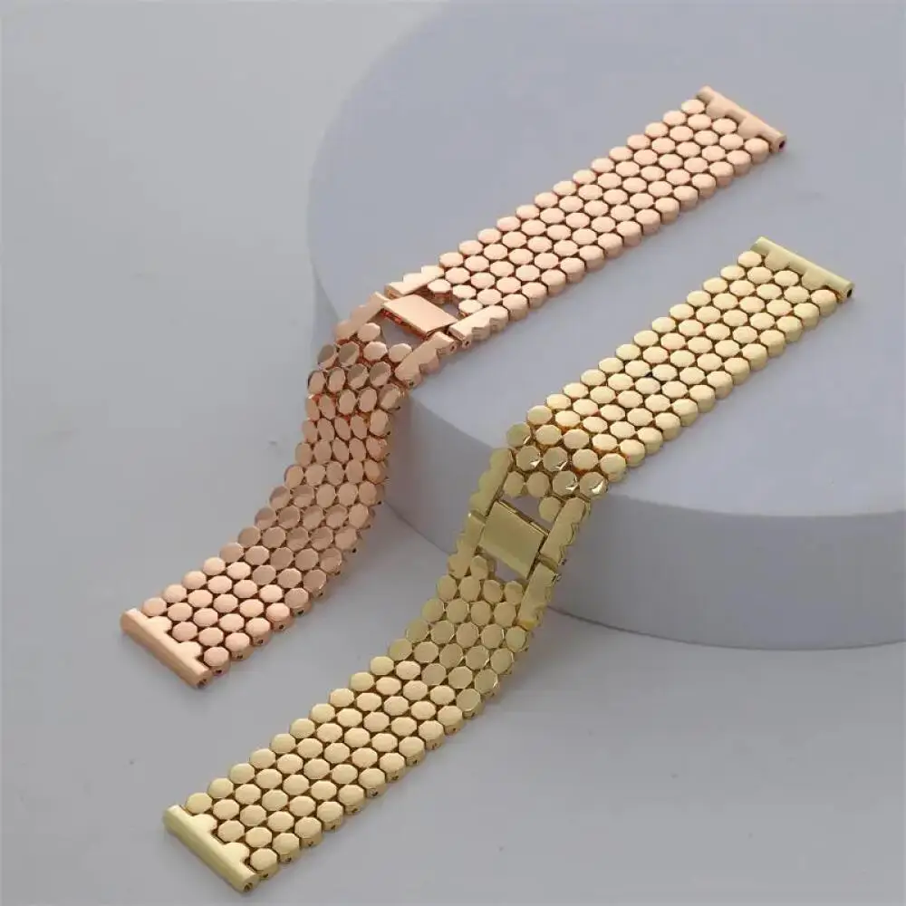 Pulseira de aço inoxidável de 22mm para cmf por nada watch pro 3 pulseira para xiaomi watch s4 s3 s2 s1/huawei gt5 gt4 46mm pulseira de metal