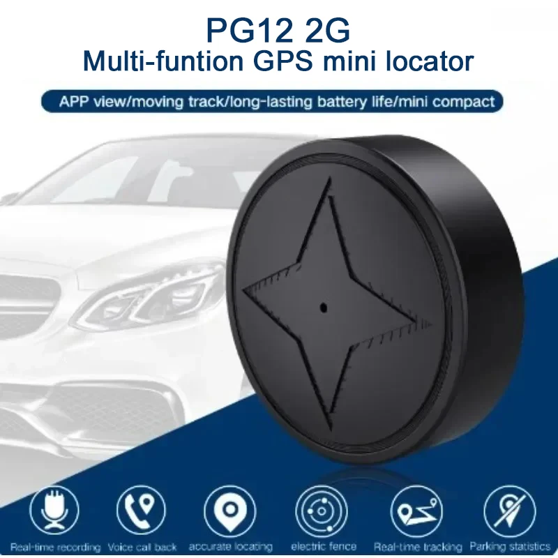PG12 2G GSM GPS Tracker Locator Real-time SOS Vehicle Lose Preventer for Car Motorcycle Truck GPS Tracker Pet Anti-theft Device
